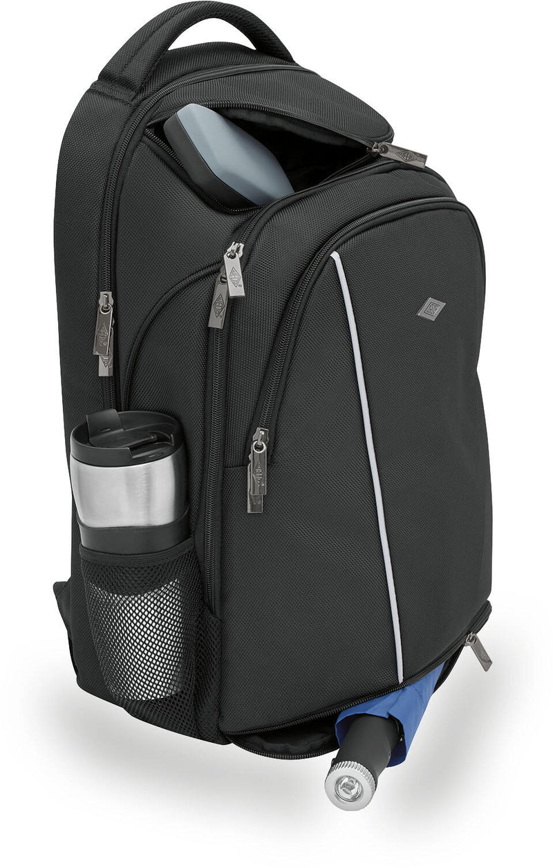 WEDO Laptop-Rucksack Business schwarz 28,0 l bis 39,6 cm (15,6 Zoll)