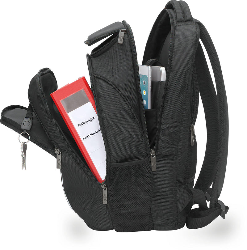 WEDO Laptop-Rucksack Business schwarz 28,0 l bis 39,6 cm (15,6 Zoll)
