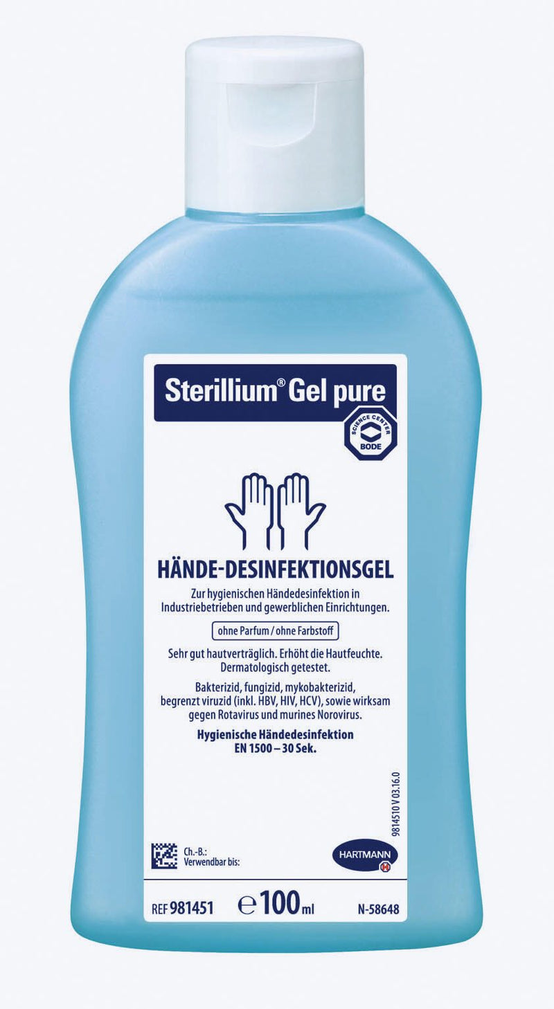 HARTMANN Händedesinfektionsgel Sterillium Gel pure 100,0 ml