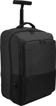 BESTLIFE Rucksack-Trolley BT-3401BK-1 schwarz 38,0 l bis 39,6 cm (15,6 Zoll)