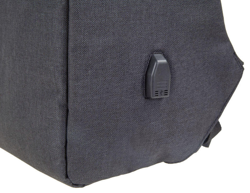 LIGHTPAK Rucksack SAFEPAK anthrazit bis 38,1 cm (15 Zoll)