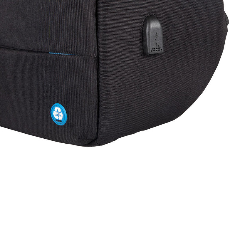 LIGHTPAK Laptop-Rucksack RPET schwarz bis 39,6 cm (15,6 Zoll)