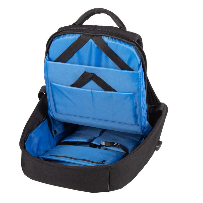 LIGHTPAK Laptop-Rucksack RPET schwarz bis 39,6 cm (15,6 Zoll)