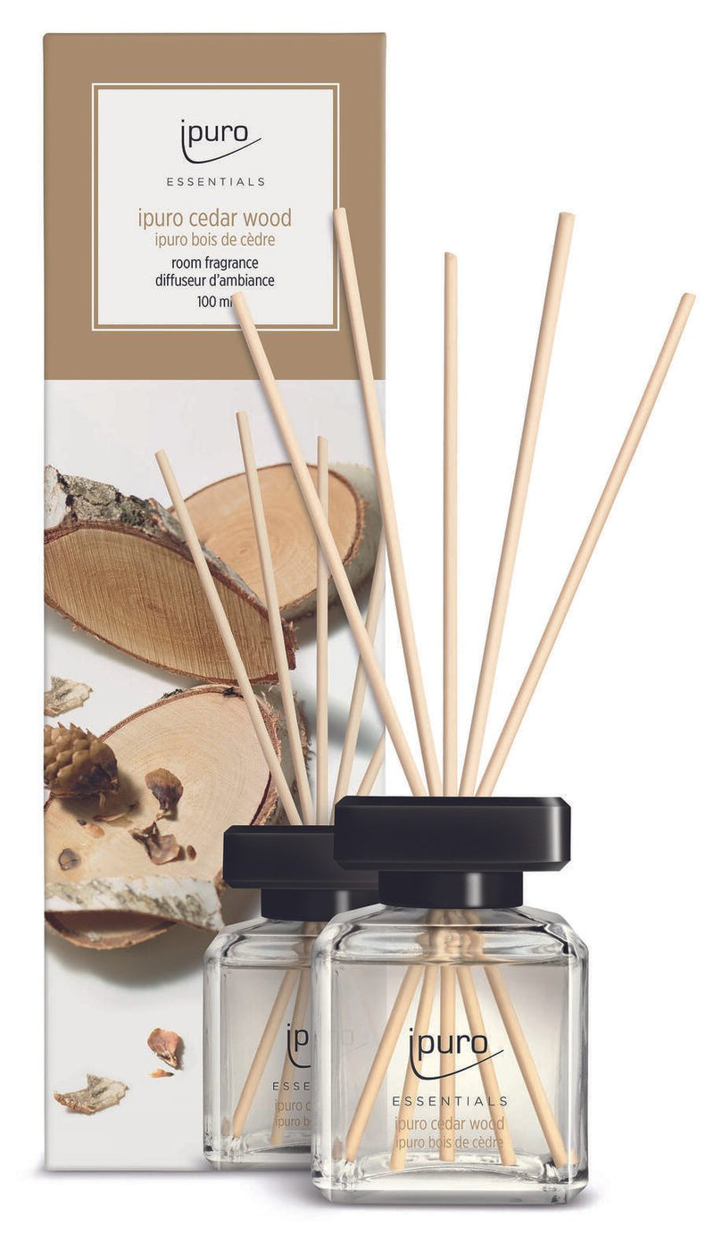 ipuro Raumduft Orange, Zitrone, Zedernholz, Rosmarin, Ylang Ylang, Sandelholz, Vanille, Ebenholz 100 ml