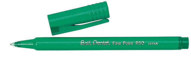 Pentel Ball R50 Tintenroller 0.4 mm Grün