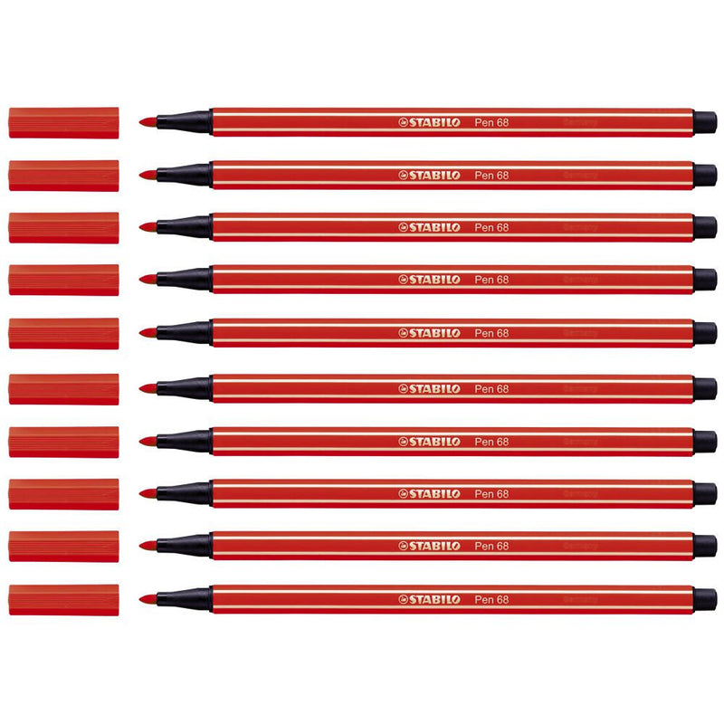 STABILO Filzstifte Pen 68 Rot