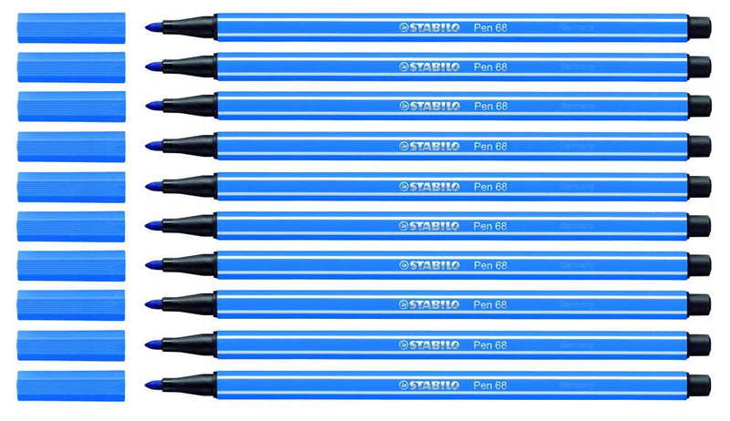 STABILO Filzstifte Pen 68 Blau
