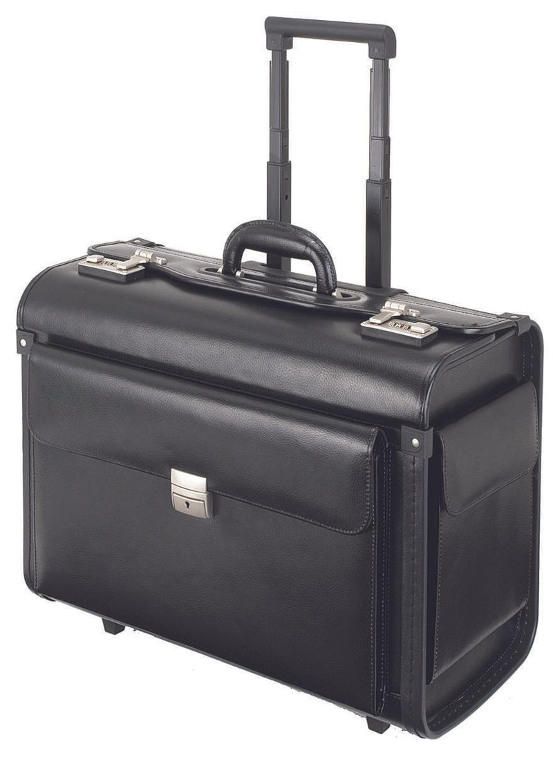 Alassio Pilotenkoffer SILVANA schwarz bis 43,2 cm (17 Zoll)