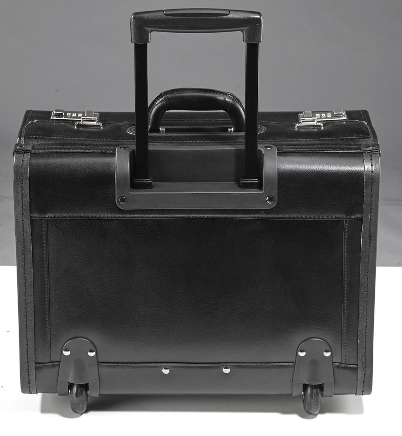 Alassio Pilotenkoffer SILVANA schwarz bis 43,2 cm (17 Zoll)