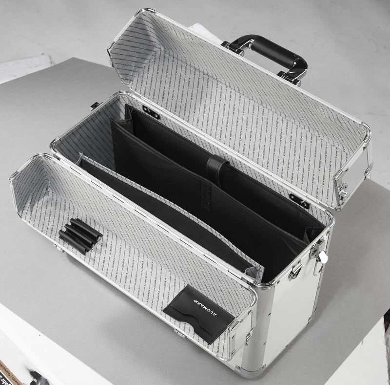 ALUMAXX Pilotenkoffer BETHA silber bis 43,2 cm (17 Zoll)