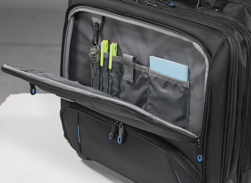 LIGHTPAK Laptop-Trolley SKY schwarz 34,2 bis 38,1 cm (15 Zoll)