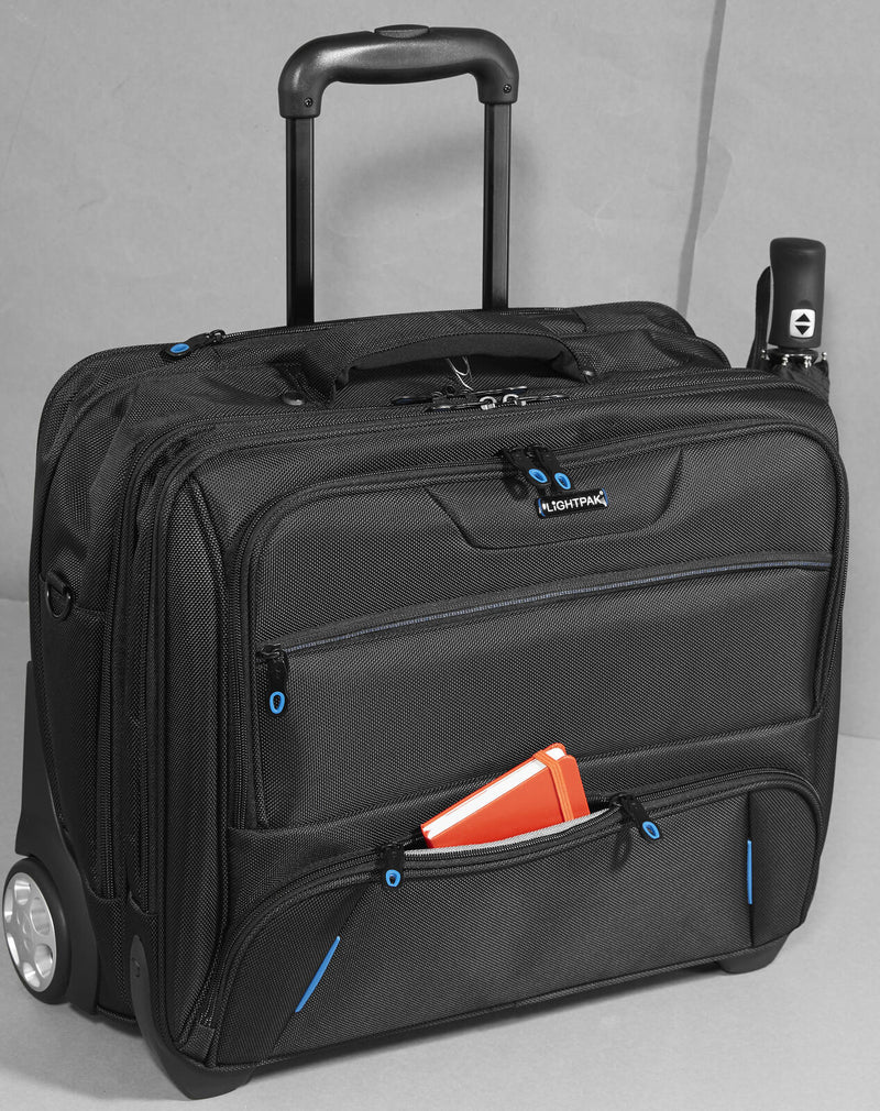 LIGHTPAK Laptop-Trolley SKY schwarz 34,2 bis 38,1 cm (15 Zoll)