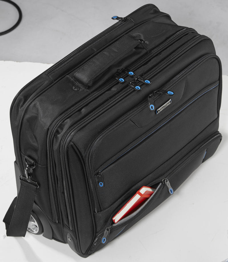 LIGHTPAK Laptop-Trolley SKY schwarz 34,2 bis 38,1 cm (15 Zoll)