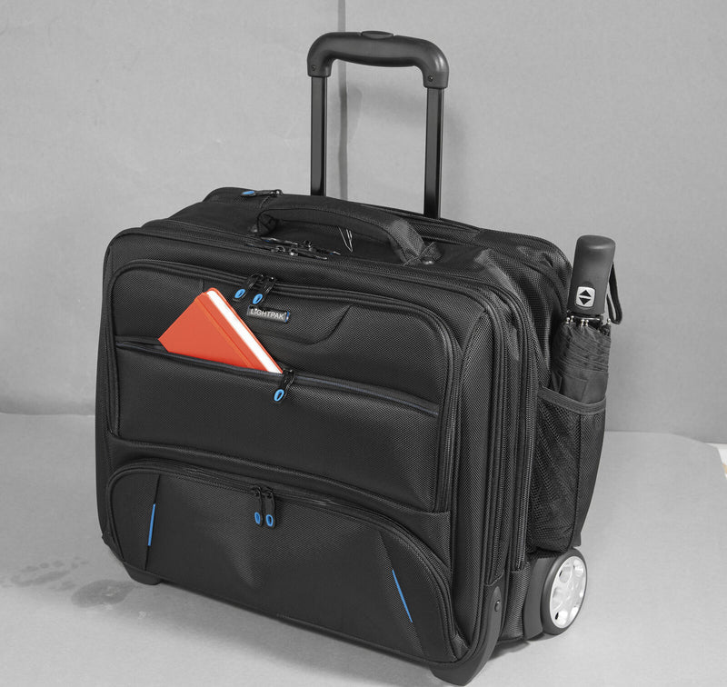 LIGHTPAK Laptop-Trolley SKY schwarz 34,2 bis 38,1 cm (15 Zoll)