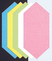 Moderationskarten 20,5 x 9,5 cm rot, weiß, grün, blau, gelb