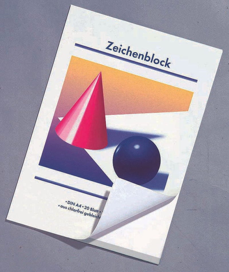 Zeichenblöcke DIN A4 20 Blatt
