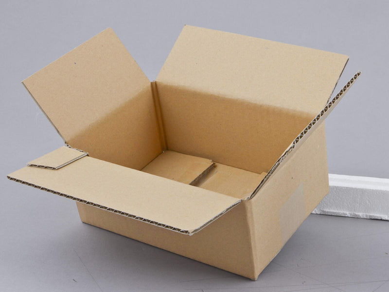 Nestler Wellpapp-Faltkartons 1-wellig braun 21,5 x 15,0 x 8,5 cm