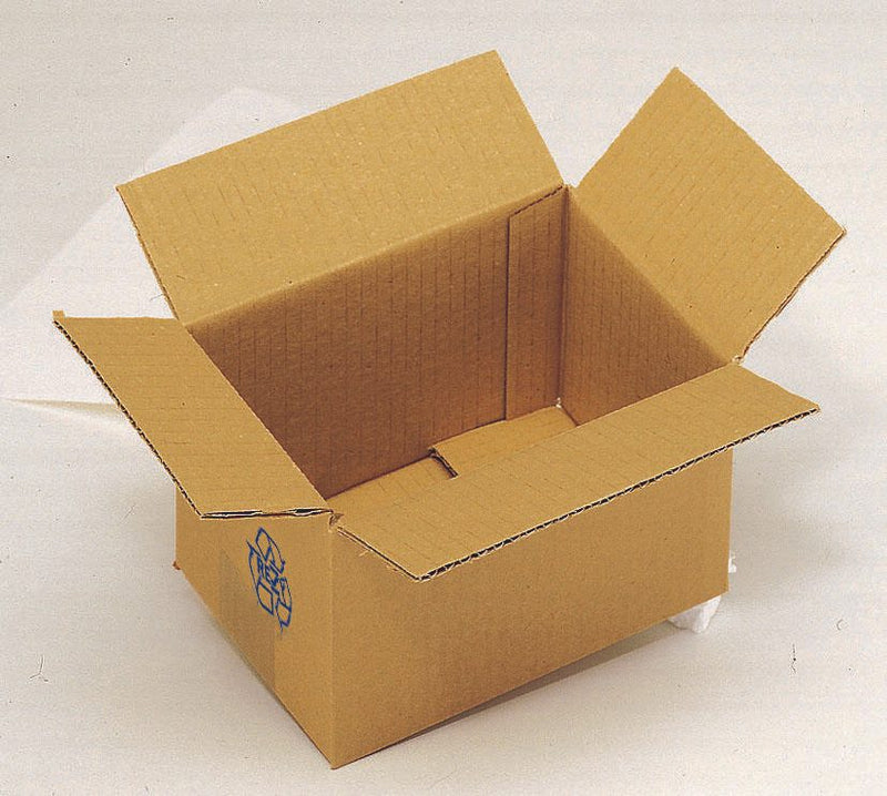 Nestler Wellpapp-Faltkartons 1-wellig braun 26,0 x 17,0 x 17,0 cm