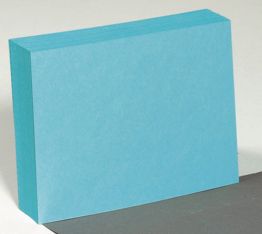 Karteikarten DIN A7 blanko blau