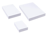 Notizpapier 14.8 cm x 21 cm weiß