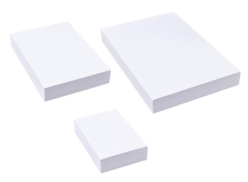 Notizpapier 14.8 cm x 21 cm weiß
