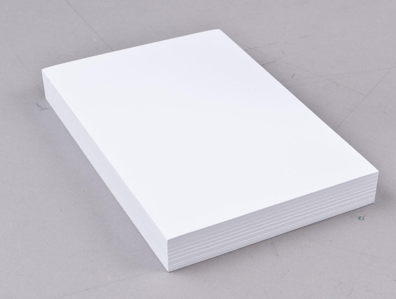 Notizpapier 14.8 cm x 21 cm weiß