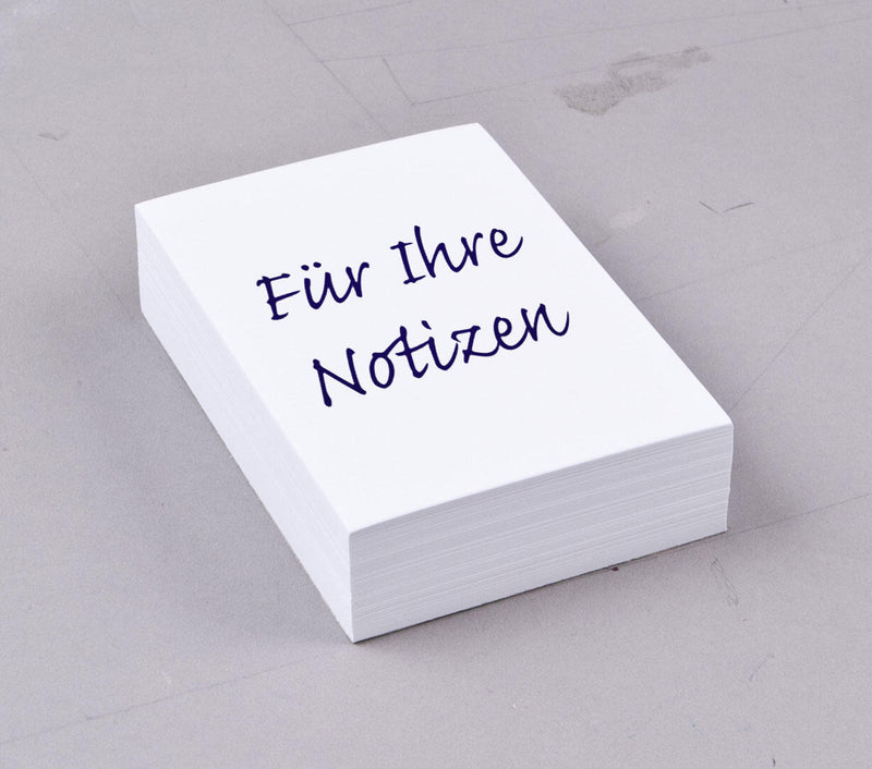 Notizpapier 7.4 cm x 10.5 cm weiß
