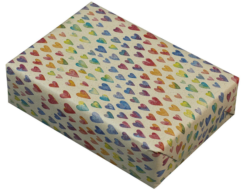 JUNG SCHÖNER VERPACKEN Geschenkpapier 50 cm x 20 m menrfarbig