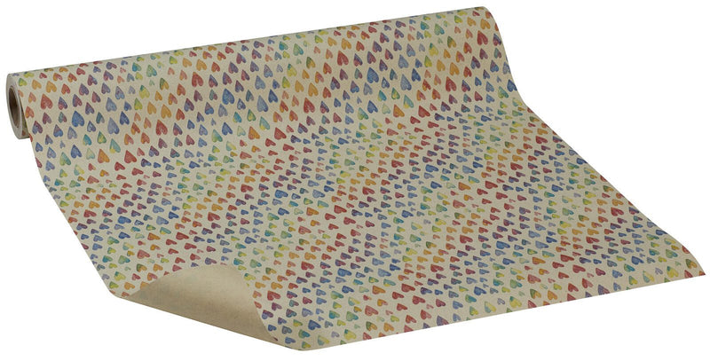 JUNG SCHÖNER VERPACKEN Geschenkpapier 50 cm x 20 m menrfarbig