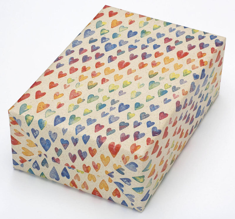 JUNG SCHÖNER VERPACKEN Geschenkpapier 50 cm x 20 m menrfarbig