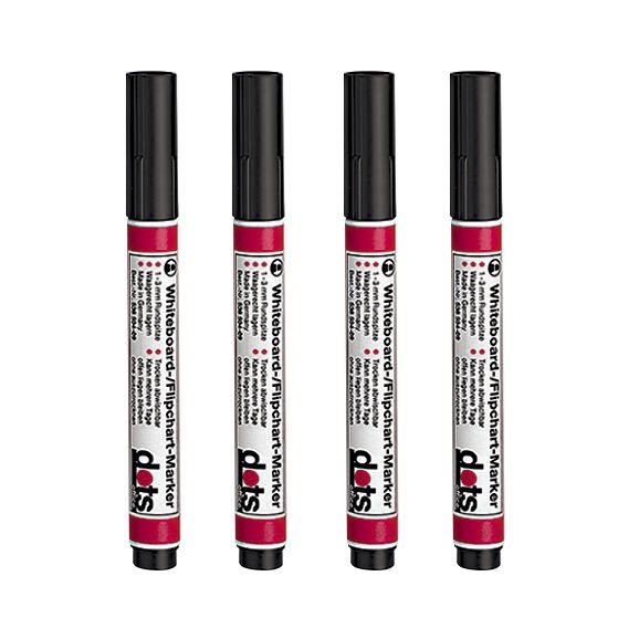 dots Whiteboard-Marker 1.5 - 3.0 mm Schwarz