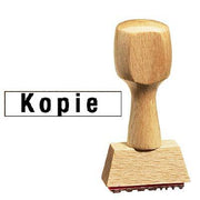 Textstempel 'KOPIE'