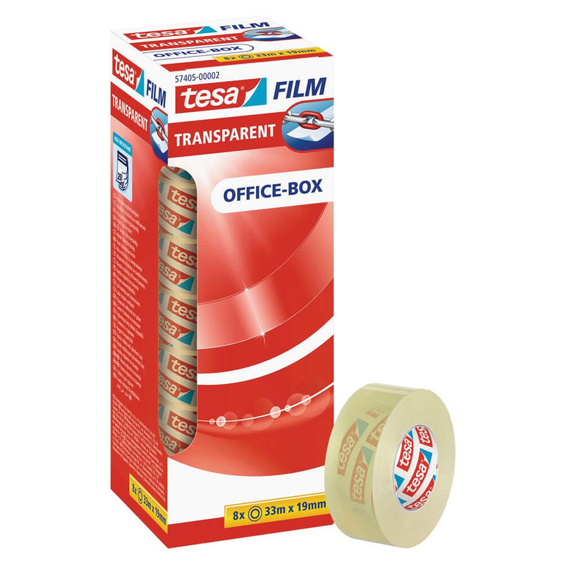 tesa Klebefilm 19 mm x 33 m transparent
