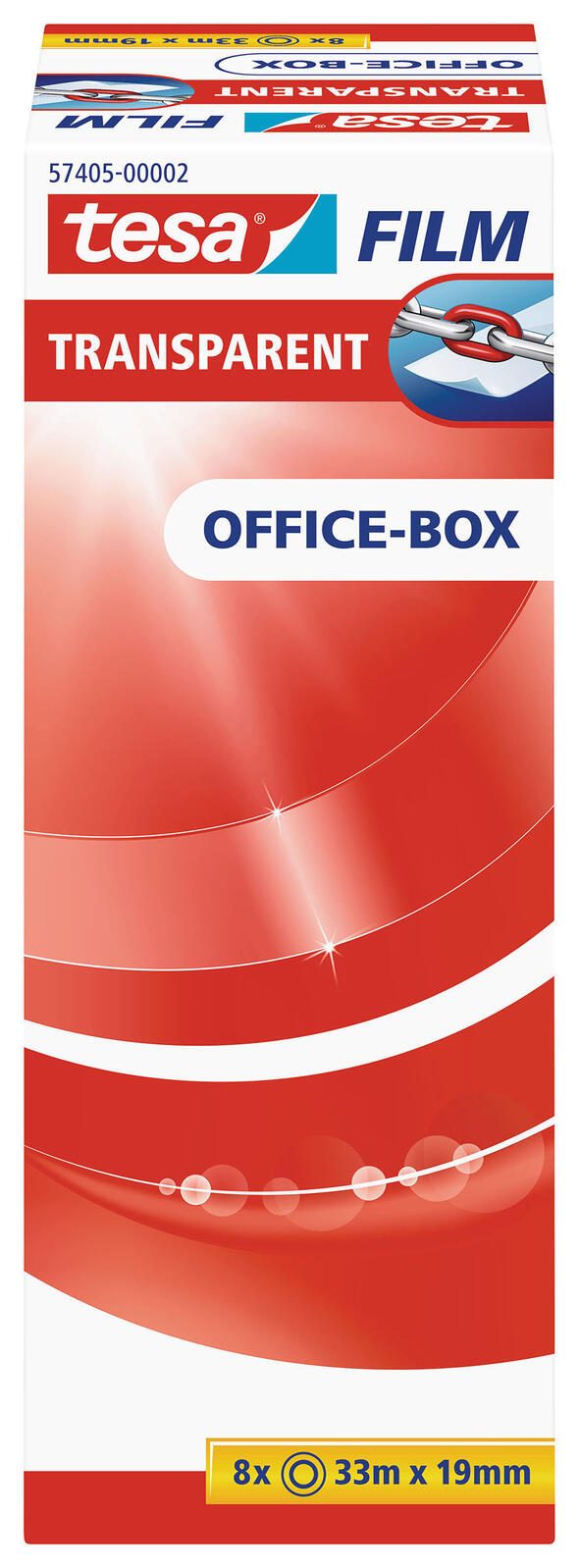 tesa Klebefilm 19 mm x 33 m transparent