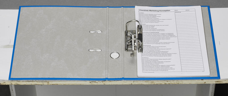 bene Ordner Rückenbreite 5.2 cm DIN A4 Kunststoff blau