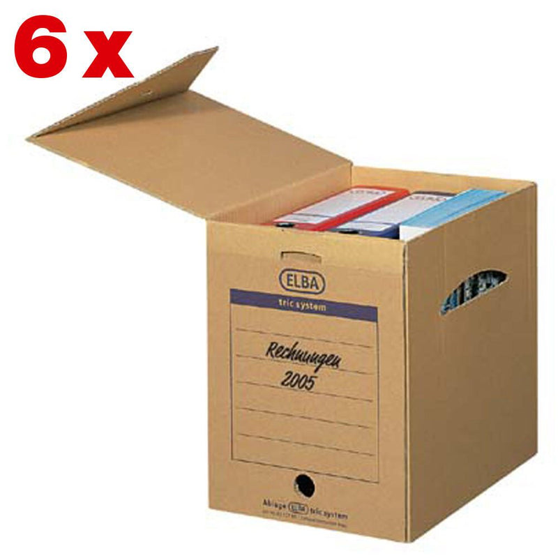 ELBA Archivboxen für lose Dokumente 24,0 x 34,1 x 31,5 cm
