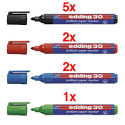 edding Permanentmarker 1.5 - 3.0 mm Mehrfarbig