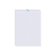 Showdown® Displays Ersatzschutzfolie DIN A2/2 St. Dokumentenschutzfolien transparent