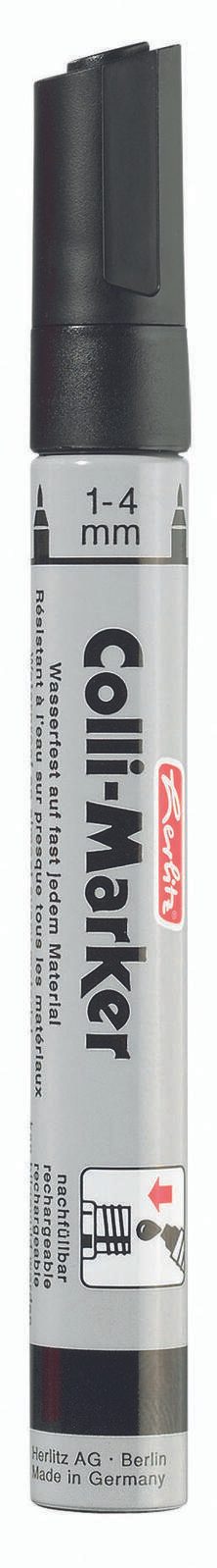 herlitz Permanentmarker 1.0 - 4.0 mm Schwarz