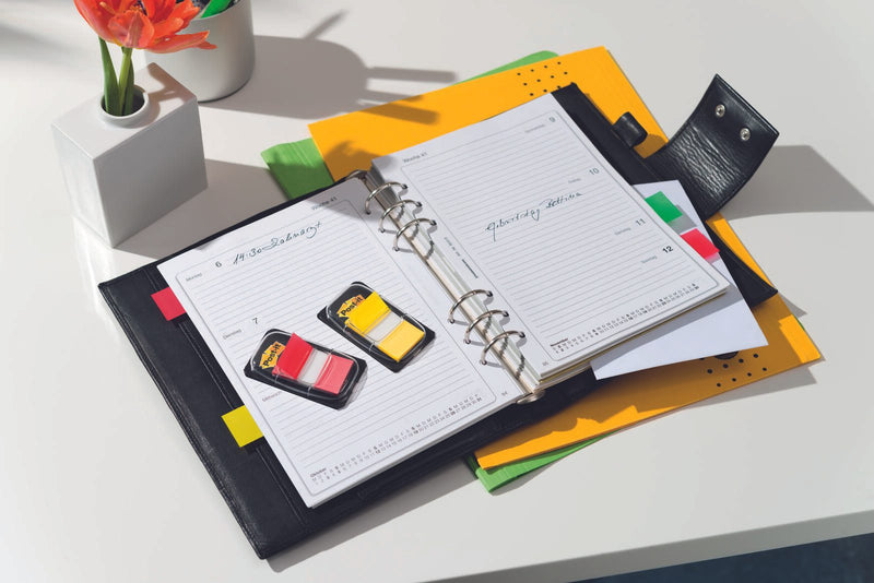 Post-it® Index Haftmarker farbsortiert 4x 50 Streifen + GRATIS 2x Index-Pfeile à 24