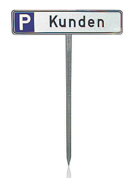 SafetyMarking® Einschlagpfosten 52 cm x 75 cm