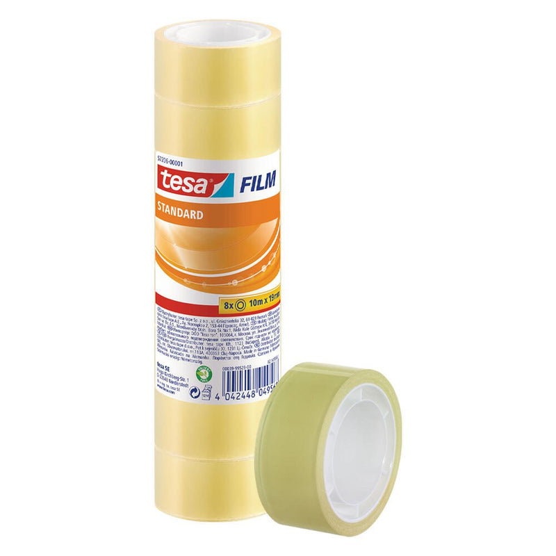 tesa Klebefilm 19 mm x 66 m transparent