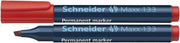 Schneider Permanentmarker 1.0 - 4.0 mm Rot