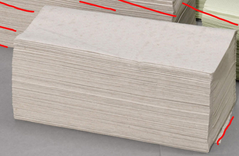 Papierhandtücher Natur 2-lagig