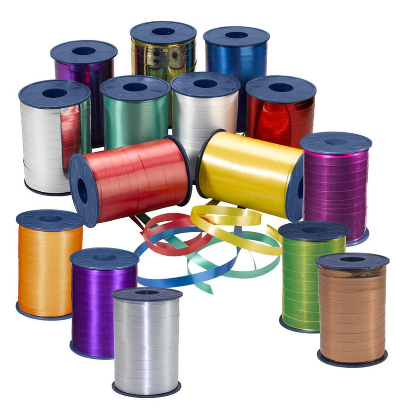 PRÄSENT Geschenkbänder 10 mm x 250 m silber