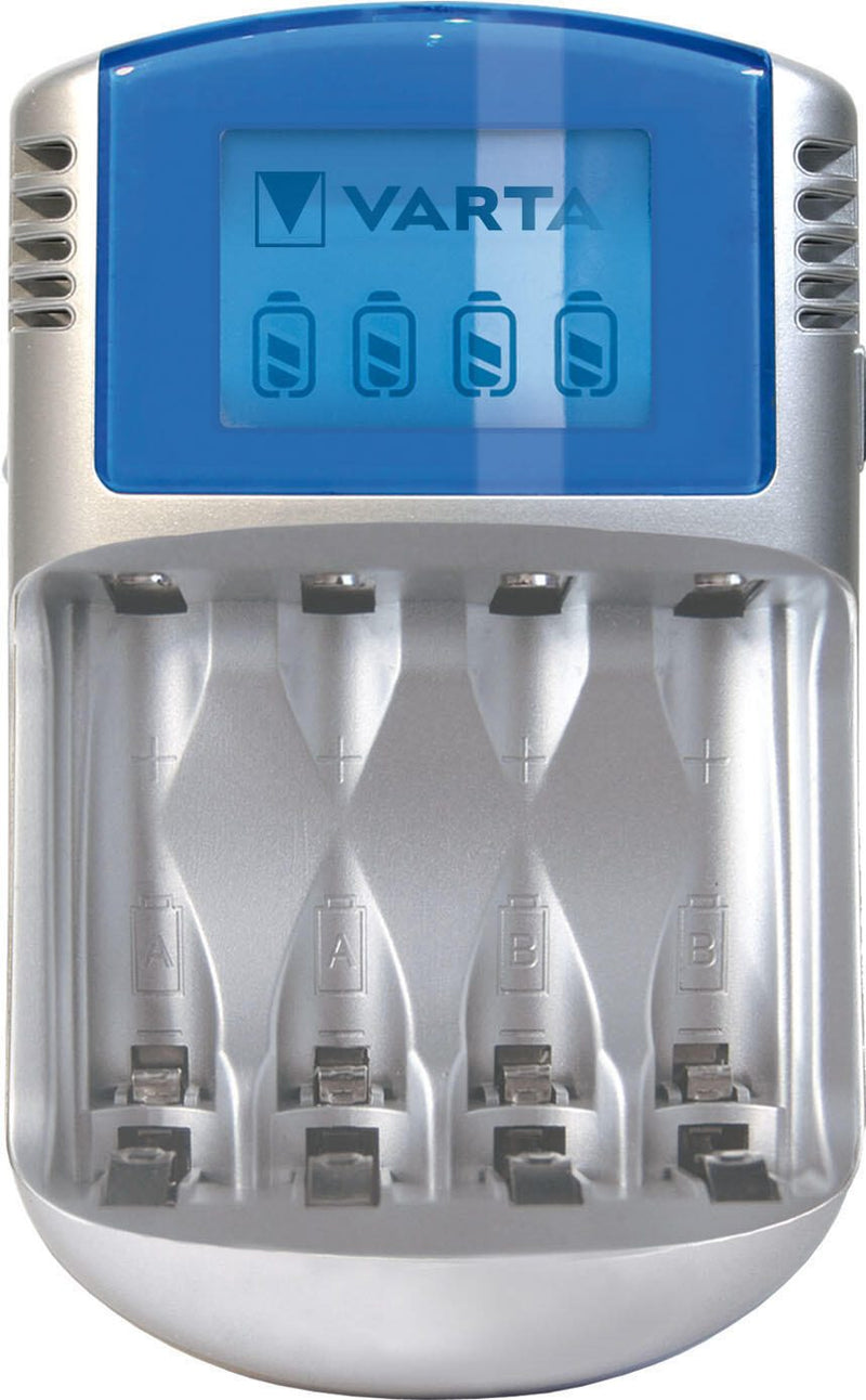 VARTA Akku-Ladegerät inkl. Akkus LCD Charger