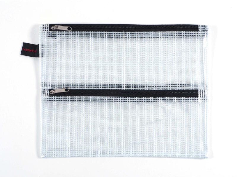 FolderSys Reißverschlussbeutel A5 transparent