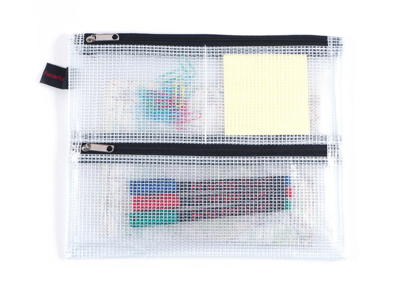 FolderSys Reißverschlussbeutel A5 transparent