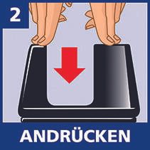 tesa Tischabroller schwarz