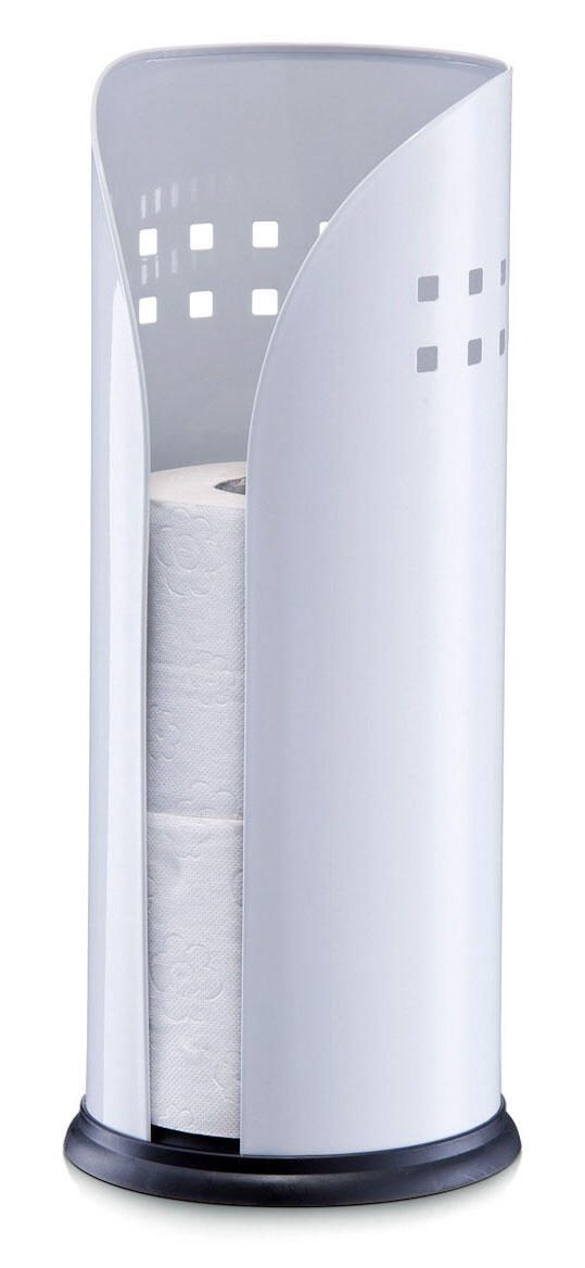Zeller Toilettenpapierhalter weiß